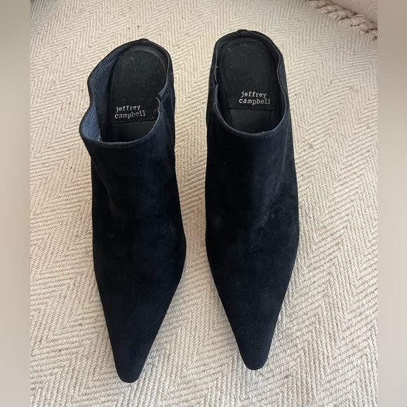 Jeffrey Campbell geometric heel mules - Picture 3 of 6